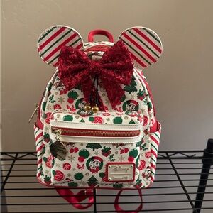 Christmas Disney Loungefly. Great condition!